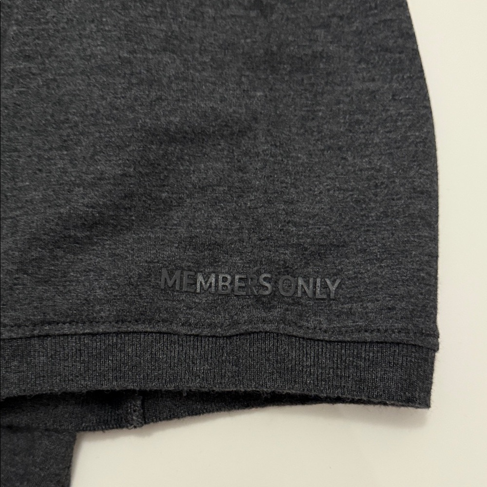 Members Only Charcoal Polo Shirt for Men Sz XL New without label - Picture 6 of 10